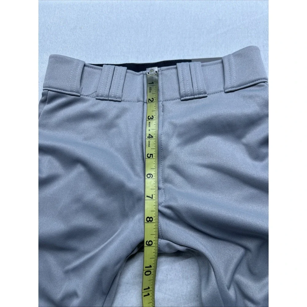 Easton Youth Baseball Pants YS 23-25 Grey Rival Open Bottom A167147GYYS